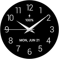 Minimalist Analog Z Watch Face