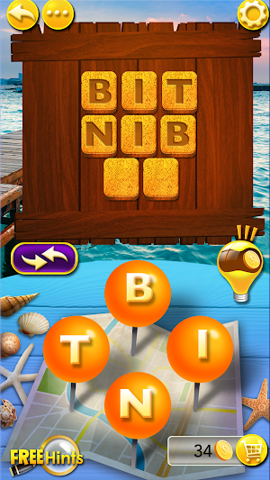 Word Games Around the USA - Brain Puzzle Crossword Screenshot 0