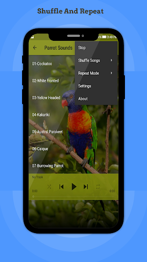 Parrot Sounds Screenshot 2