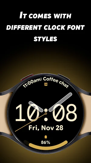 Ultra Hybrid 2 - Watch face Screenshot 2