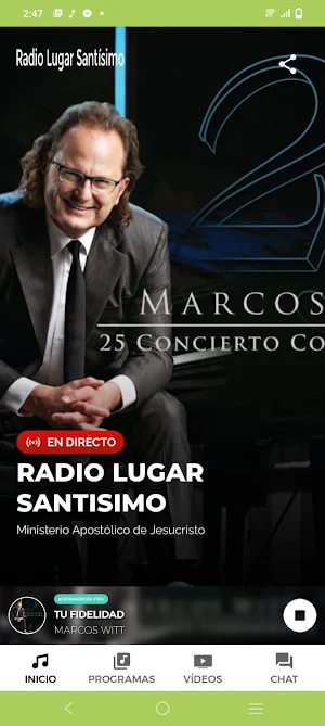 Radio Lugar Santisimo Screenshot 3