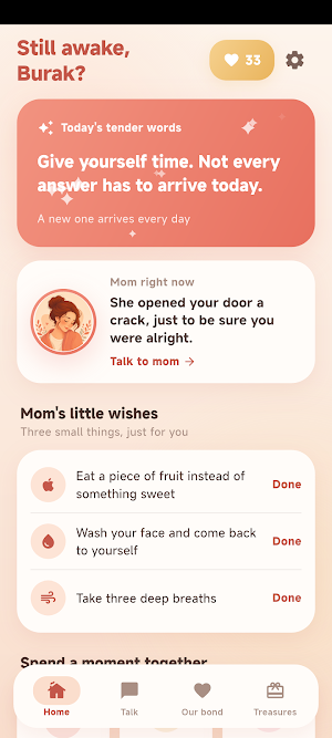 Virtual Mom - Pocket Warmth Screenshot 2