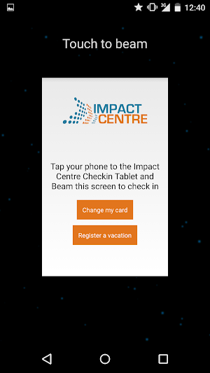 Impact Centre Checkin Screenshot 0