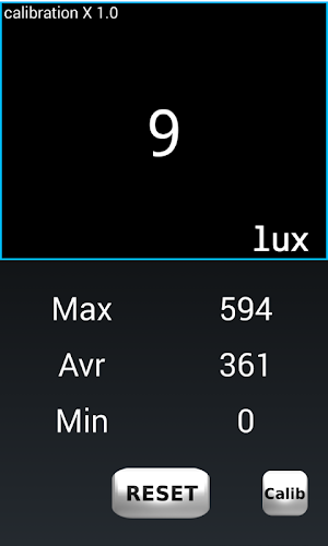 Lux Meter Screenshot 2