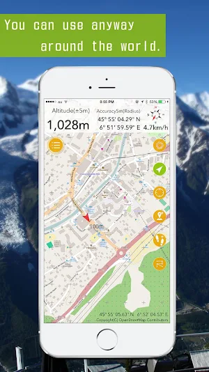 Geographica [Offline GPS APP] Screenshot 2