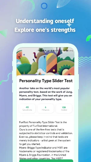Psychotests, Personality Tests Screenshot 3