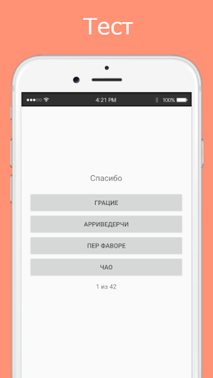 Русско-итальянский разговорник Screenshot 2