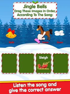 Kids Christmas Quiz - Kids Christmas Puzzle Games Screenshot 3