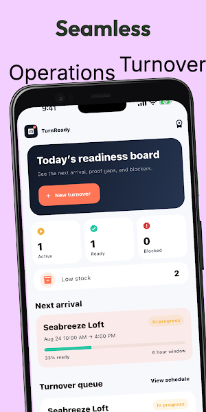TurnReady: Turnover Operations Screenshot 0