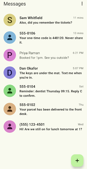 Texting and Messages (Offline) Screenshot 2