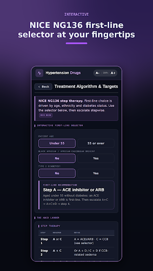 Hypertension Drugs Screenshot 1