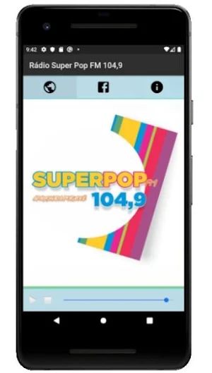 Rádio Super Pop FM 104,9 Screenshot 1