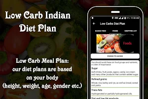 Indian Diet Plan with Low Carbs Screenshot 2