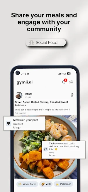 gymii.ai - Nutrition Tracking Screenshot 1