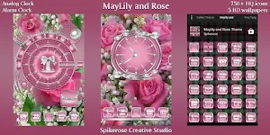 Maylily and Rose theme Screenshot 0