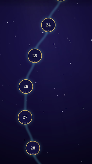 Number Wave: Cosmic Math Grid Screenshot 2