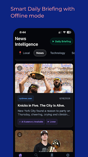 News Intelligence Screenshot 0