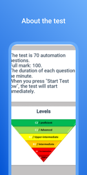 English Placement Test Screenshot 0