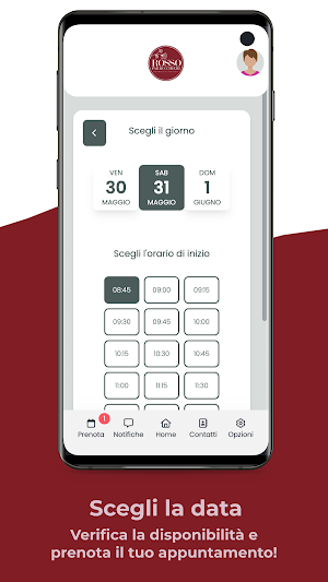 Rosso parrucchieri Screenshot 3