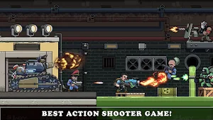 Metal Shooter Black Soldiers Screenshot 1