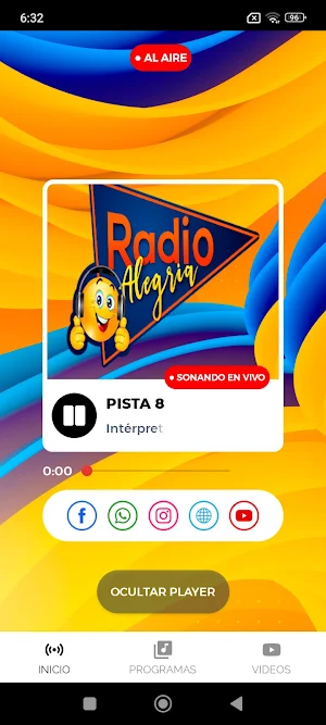 Radio Alegria Digital Screenshot 3