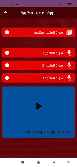 سورة الماعون مكتوبة Screenshot 2