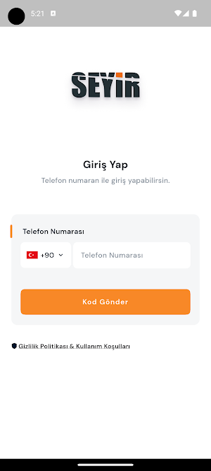 Seyir Servis Screenshot 0
