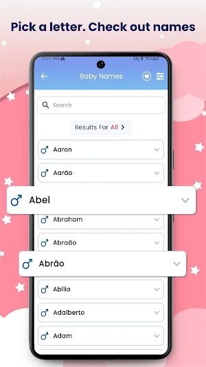 Portuguese Baby Names Screenshot 2