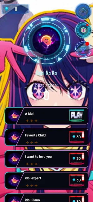 Oshi No Ko Tiles Hop Screenshot 0