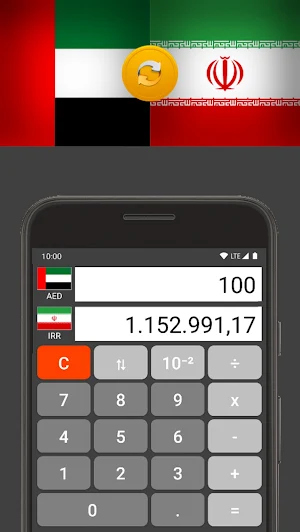 Emirati Dirham / Iranian Rial Screenshot 0