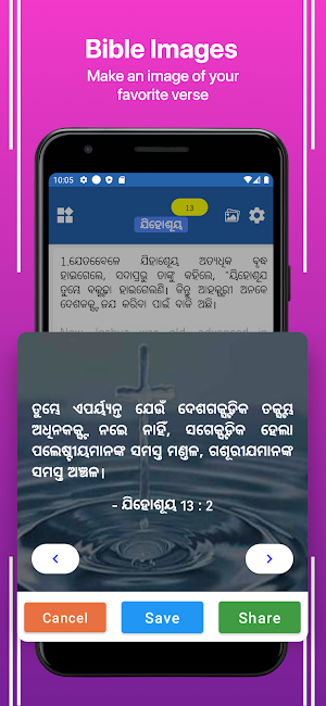 Oriya English Bible Screenshot 2