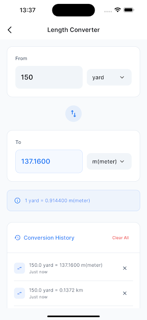 UnitConverter Screenshot 2