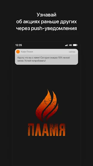 Кафе Пламя Screenshot 0