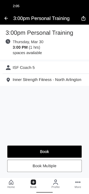 Inner Strength Fitness Screenshot 2