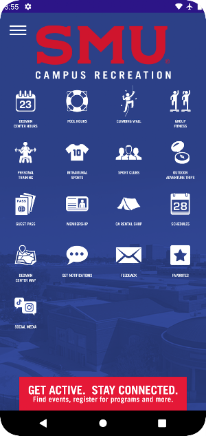 SMU Campus Recreation Screenshot 1