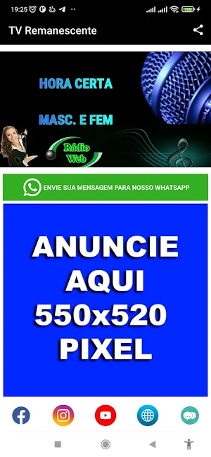 Web Tv Renovada Em Ação Screenshot 0