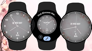 Pink Blossom WatchFace Screenshot 3