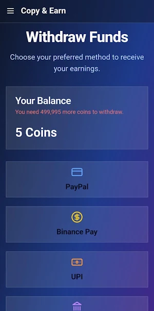 copy paste work earn money app Screenshot 2