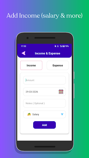 BudgetX - Expense Tracker Screenshot 2