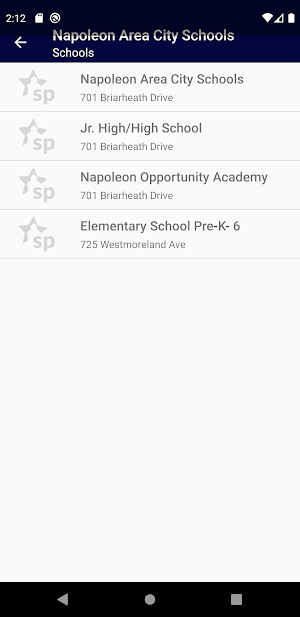 Napoleon Area City Schools Screenshot 2