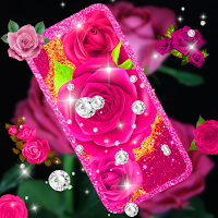 Pink Rose Live Wallpapers HD