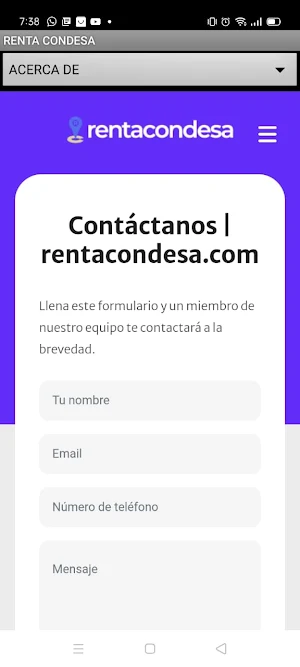 Renta Condesa Screenshot 0