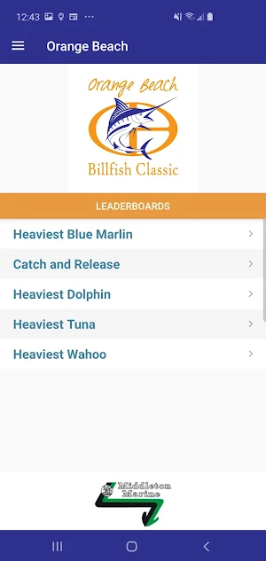 Orange Beach Billfish Classic Screenshot 0