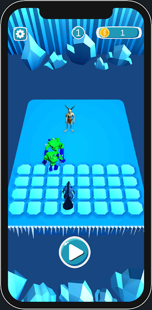 Merge Beasts- Ice Battle Screenshot 1
