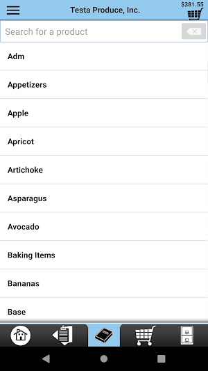 Testa Produce Checkout Screenshot 2