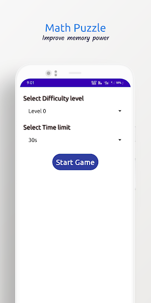 Math Puzzle ( Brain Trainer ) Screenshot 2