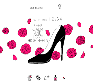 Love High Heels Theme Screenshot 0