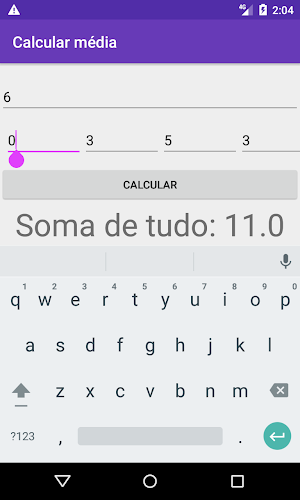 Calcular média escolar Screenshot 2
