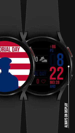 Memorial Day Animated Face 046 Screenshot 2