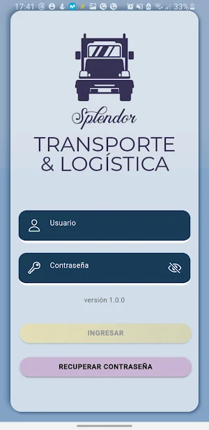 Control de Flotas Splendor Screenshot 0